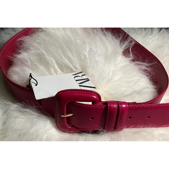 ZARA ~ COLORED LEATHER BELT (NWT) - Picture 9 of 10